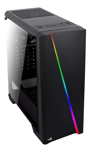 Gabinete Aerocool Cylon Negro Black Mid Tower Rgb Oficial