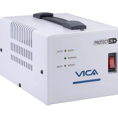 Regulador Vica Protect 2k 2000va 1200w Linea Blanca 4 Contac Blanco | Meses sin interés