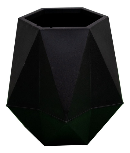 Maceta Minimalista Interior Exterior Cilindro De Triangulos