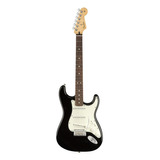 Guitarra Eléctrica Para Zurdo Fender Player Stratocaster De Aliso 2010 Black Brillante Con Diapasón De Granadillo Brasileño