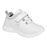 Tenis Charly 1069200 Niño Talla 18 Al 21 Color Blanco E3