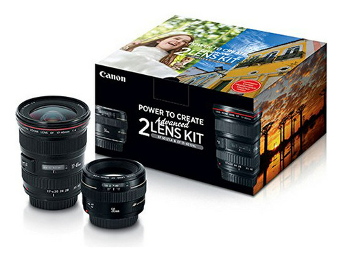 Kit Lentes Canon 50mm F/1.4 Y 17-40mm F/4l Negras