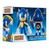 Pack Figuras Sonic & Sonic Metal 4 , Sonic, Sunny