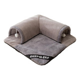 Cama De Túnel Para Gatos, Cabana, Exercício, Cinza S