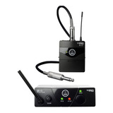 Akg Wms40mini Sistema Inalambrico Instrumento Uhf Us45 Color Negro