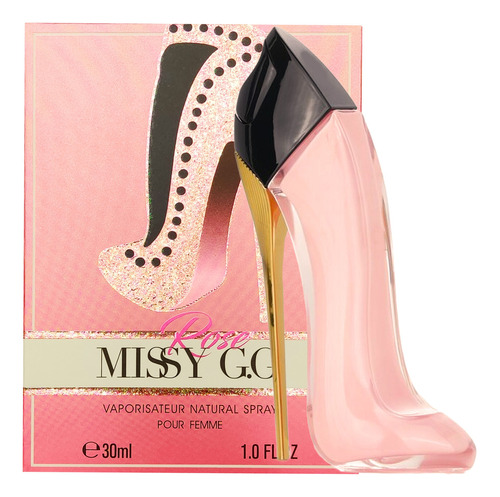 Perfume Para Mujer Edt Missy Gg Rose Zapatilla 30 Ml