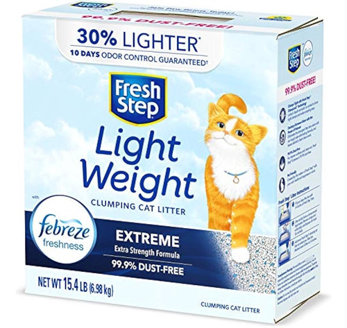 Arena Para Gatos Fresh Step Lightweight Extreme, Perfumada C