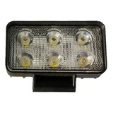 Faro Led Auxiliar 6 Leds 3   12/24v Auto Moto