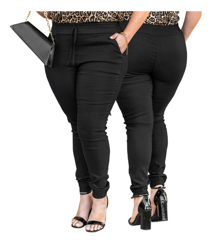 Calça Joguer Femininas Super Plus Size Do G4 56 58 A G6 60