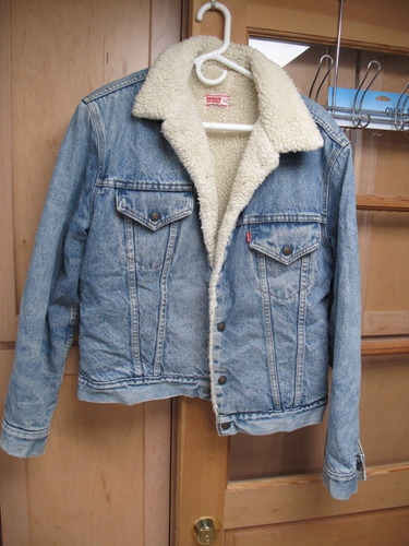 Chaqueta Levis Lana Oveja Original Made In Usa 1970 Medium 