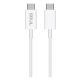 Cable Usb C A Tipo C 3.0a Carga Turbo Fast Charge Ultra Soul