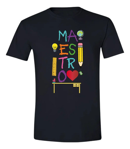 Playera Hombre Día Del Maestro Maestra