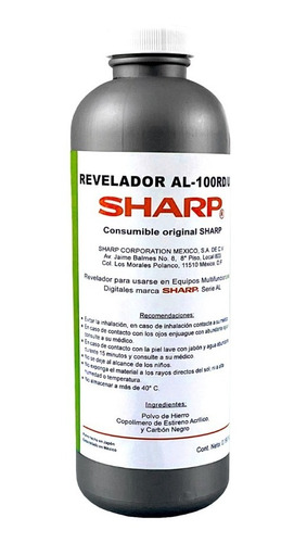 Sharp Revelador Al100rd / Al1631 2030 2040 2031 2041 2051