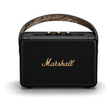 Parlante Bluetooth Marshall Kilburn Ii Black And Brass Color Negro