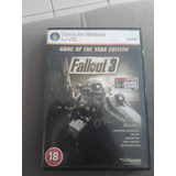 Fallout 3 Game Of The Year Pc Dvd Rom Original Campinas 