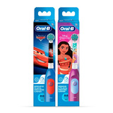 Kit Cepillo Eléctrico Oral-b Disney Princess + Cars De Niños
