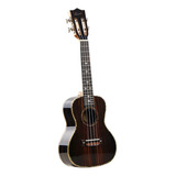 Ukelele Sonun Kauai Tenor 24 Pulgadas Ebano Con Funda Color Marrón