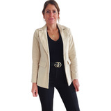 Blazer Mujer Saco Bleiser Entallado Importado Calidad Talles