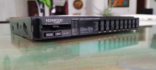 Equalizador Vintage Kenwood Para Carro Kgc4031