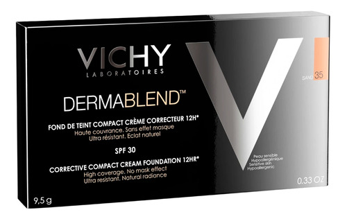 Vichy Dermablend Compacto Crema 35 Sand 9.5gr