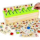 Juguetes Montessori De Madera Para Ninos Pequenos Caja De