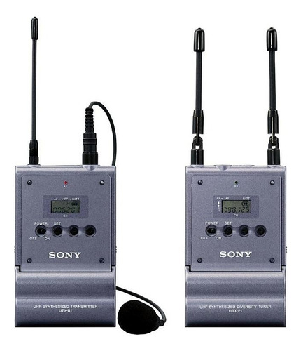 Sony Uwp-c1 Micrófono Corbatero Inalámbrico Profesional