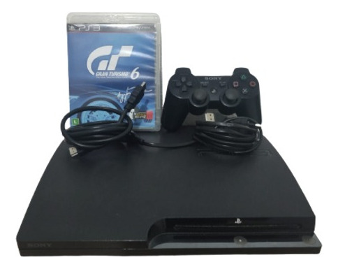 Playstation 3 Perfeito Com Cabos, Controle E Jogo