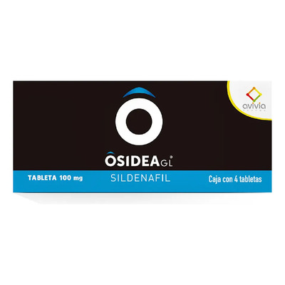 Osidea Gl Tableta 100 Mg, 4 Tabletas (2x1) | MercadoLibre