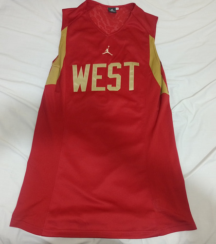 Jersey Básquetbol Jordan Original T-xxl West 