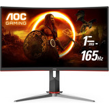 Aoc Cq32g2s G2 Monitor Gamer Curvo 2k Qhd 165hz Freesync 32'