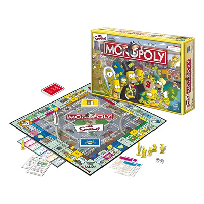 Juego De Mesa Monopoly Los Simpsons Hasbro 9770 | Mismo precio en cuotas