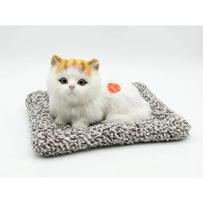 Peluche Gato Bebe Realista Minino Michi Sonido Miau Pequeño | MercadoLibre