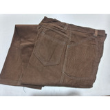 Pantalón Retro De Los Años 70-80, Corderoy Talle 40 Nuevo 