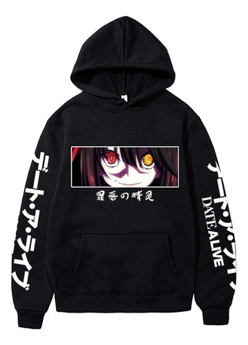 Blusa Moletom Date A Live Personagem Kurumi Espírito Mangá