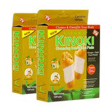 40 Parches Desintoxicantes De Pies Kinoki Ginger + Sal