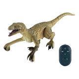 Juguete Dinosaurio Con Control Remoto Movimiento Luz Sonidos