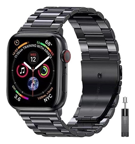 Correa De Metal Para Apple Watch Pulsera De Acero Inoxidable