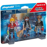 Playmobil 70670 City Action Set X3 Figuras De Ladrones 