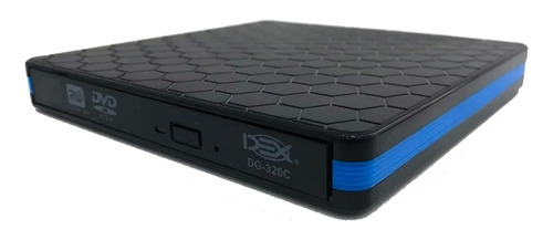 Gravador E Leitor Dvd/cd Usb 3.0 C/type C Slim Externo Portá