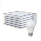 Aplique Pared Exterior Bidireccional Con Foco Led 9w 10w