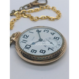 Reloj De Bolsillo Elgin Vintage Años 30's Usado Cuerda