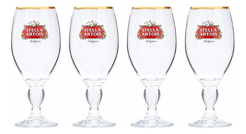 Copas En Cristal Stella Artois X 500ml X 4 Uds