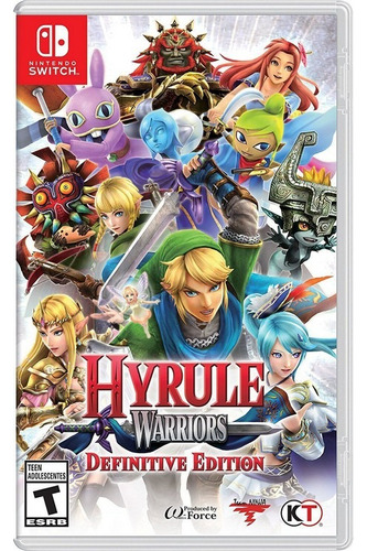 Videojuego Hyrule Warriors: Definitive Edition Para Nsw