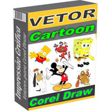 3.800 Vetor Cartonns Desenhos Animados Infantil Corel Draw