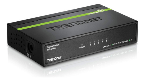 Switch Ethernet Trendnet 5 Puertos 10gbps Envio Inmediato