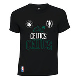 Camiseta Basketball Nba Letras Boston Celtics 