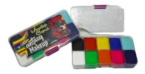 Paleta De Maquillaje A Base De Agua Maquillaje Hallowen