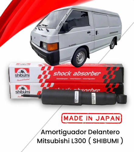 Amortiguador Delantero Mitsubishi Panel L300 Japan ( Par ) Foto 2