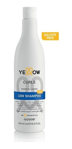 Shampoo Curls Rizos Yellow 500ml Antifrizz Hidratación