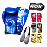 Kit De Guante Box Bassic By Adx Golpeo Bolsa Pera Y Sparring